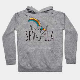 Sevilla Spain travel curro retro Sevilla curro expo92 travelling andalusia Hoodie